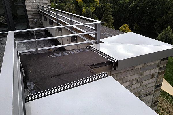 Produkte von Freund Metall, Mauerabdeckung Dortmund, Fensterbänke, 